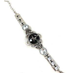 😍Hot Trend Alert! BOHO GLAM Blk Diamond Heart Bracelet